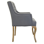 Кресло Mason Classical Armchair grey flax варинант исполнения - 1 | Loft Concept в Воронеже