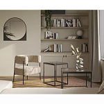 Зеркало круглое в металлической оправе Urban Style Space варинант исполнения - 1 | Loft Concept в Воронеже