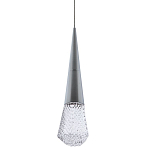 Подвесной светильник капля Acrylic Droplet Chrome Hanging Lamp варинант исполнения - 1 | Loft Concept в Воронеже