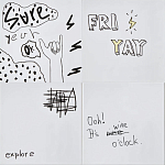 Плитка с узором Граффити 2 варинант исполнения - 2 | Loft Concept в Воронеже