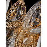 Бра с белыми и прозрачными подвесками Character Chandelier варинант исполнения - 3 | Loft Concept в Воронеже