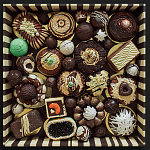 Панно "Конфетное ассорти" Chocolate Candy Assortment варинант исполнения - 1 | Loft Concept в Воронеже