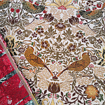 Мебельная ткань Гобелен William Morris кофейный цвет N 1114 варинант исполнения - 3 | Loft Concept в Воронеже