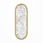 Бра перламутровый Lunaris 30 см варинант исполнения - 1 | Loft Concept в Воронеже