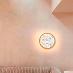 Бра в форме диска с перламутровыми прямоугольниками из морской ракушки Touch of Marine Charm варинант исполнения - 3 | Loft Concept в Воронеже