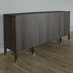 Большой Комод-буфет Elsa Dreams Walnut с ящиками варинант исполнения - 7 | Loft Concept в Воронеже