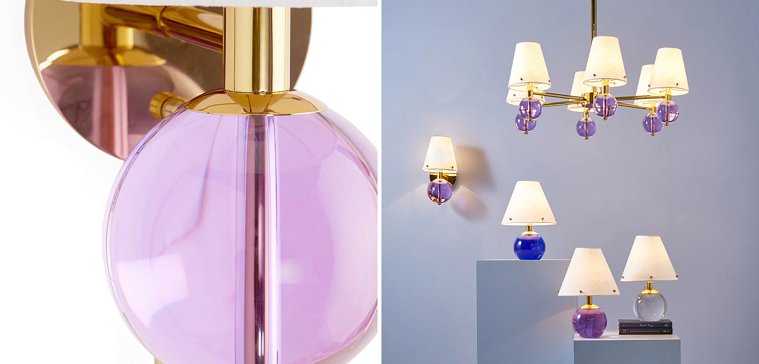 Бра BELVEDERE SCONCE Jonathan Adler Pink Бра BELVEDERE SCONCE Jonathan Adler Pink - Loft-Concept в Воронеже