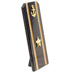 Сувенир Погон Майор ВМФ из натурального камня змеевик Souvenir Epaulets варинант исполнения - 1 | Loft Concept в Воронеже