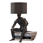 Настольная лампа с абажуром GERTY LAMP варинант исполнения - 1 | Loft Concept в Воронеже