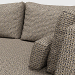 Мебельная ткань Шенилл коричневый цвет 142 см T4-54 варинант исполнения - 8 | Loft Concept в Воронеже