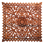 Панно из дерева квадратное Tracery Panel With Trees варинант исполнения - 1 | Loft Concept в Воронеже