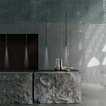 Подвсеной светильник светодиодный металлический цилиндрической формы Высота 30см Trumpet tube варинант исполнения - 6 | Loft Concept в Воронеже