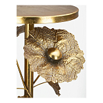 Столик приставной из металла с основанием в виде цветочной композиции Flower Arrangement Table варинант исполнения - 3 | Loft Concept в Воронеже