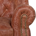 Кожаное кресло James Brown Leather Armchair варинант исполнения - 4 | Loft Concept в Воронеже