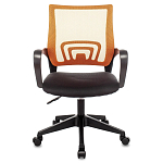 Офисное кресло с основанием из черного пластика Desk chairs Orange варинант исполнения - 2 | Loft Concept в Воронеже