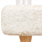 Керамический столик на деревянных ножках «Квадро» варинант исполнения - 5 | Loft Concept в Воронеже