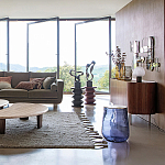 Фигурный приставной столик черного цвета AMORPHOUS варинант исполнения - 7 | Loft Concept в Воронеже