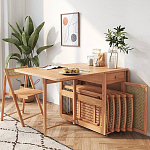 Обеденный стол раскладной из дерева Astiс Table варинант исполнения - 2 | Loft Concept в Воронеже