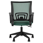 Офисное кресло с основанием из черного пластика Desk chairs Green варинант исполнения - 4 | Loft Concept в Воронеже