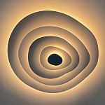 Потолочная люстра круглая многослойная Multilayering варинант исполнения - 10 | Loft Concept в Воронеже