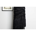 Напольная лампа черная с текстильными элементами "ЯРВИ" варинант исполнения - 4 | Loft Concept в Воронеже