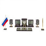 Настольный письменный набор из нефрита на ножках Executive Recruitment варинант исполнения - 1 | Loft Concept в Воронеже