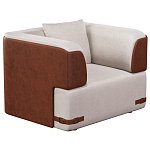 Кресло Richmond  с кожаной отделкой варинант исполнения - 1 | Loft Concept в Воронеже