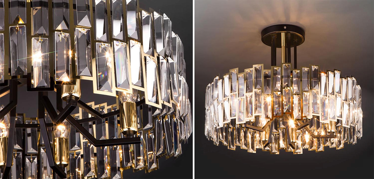 Потолочная люстра Darkness Chandelier gold 53 - Loft-Concept в Воронеже