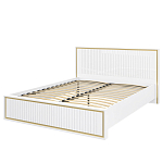 Кровать двуспальная белая Antique Order варинант исполнения - 1 | Loft Concept в Воронеже