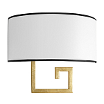 Бра с белым овальным абажуром с черной окантовкой Natural Concepts варинант исполнения - 2 | Loft Concept в Воронеже