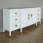 Большой Комод-буфет Elsa Dreams White с ящиками варинант исполнения - 5 | Loft Concept в Воронеже