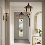 Бра настенное с прозрачным стеклянным абажуром Simple Pure Form варинант исполнения - 4 | Loft Concept в Воронеже