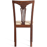 Стул деревянный с узором ручной работы Espresso варинант исполнения - 6 | Loft Concept в Воронеже