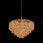 Люстра каскадная с подвесками в форме колец Galaxy of Light варинант исполнения - 2 | Loft Concept в Воронеже