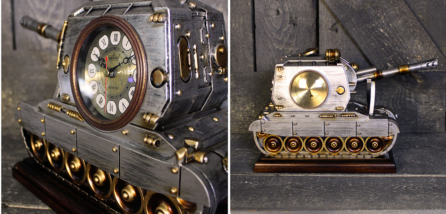 Часы Tank Clock Часы Tank Clock - Loft-Concept в Воронеже