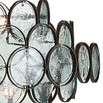 Люстра с каскадом из круглых стеклянных дисков Small Round Sequins варинант исполнения - 1 | Loft Concept в Воронеже