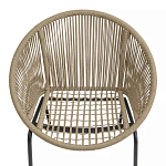 Кресло плетеное круглое Round Wicker Chair варинант исполнения - 4 | Loft Concept в Воронеже