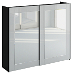 Шкаф-купе White Crystal варинант исполнения - 1 | Loft Concept в Воронеже