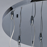 Люстра каскадная с 9-ю разноцветными стеклянными плафонами Kaleido варинант исполнения - 14 | Loft Concept в Воронеже