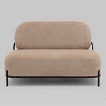 Диван Стоун велюр рельефный бежевый варинант исполнения - 5 | Loft Concept в Воронеже