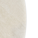 Стол обеденный с круглой керамической столешницей песчаного цвета Sand Ceramics варинант исполнения - 4 | Loft Concept в Воронеже