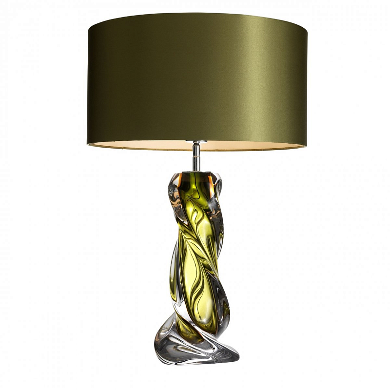 Настольная лампа Eichholtz Table Lamp Carnegie Зеленый смок Зеленый Настольная лампа Eichholtz Table Lamp Carnegie Зеленый смок Зеленый в Воронеже | Loft Concept