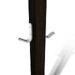 Вешалка с квадратным основанием и 4-мя металлическими крючками Industrial Metal Rust варинант исполнения - 3 | Loft Concept в Воронеже