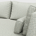 Мебельная ткань Шенилл голубой цвет 142 см T4-52 варинант исполнения - 5 | Loft Concept в Воронеже