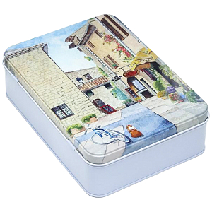 Шкатулка металлическая Sunny Street Rectangular Metal Box