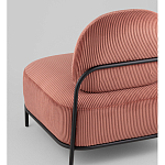 Кресло Стоун велюр рельефный коралловый варинант исполнения - 3 | Loft Concept в Воронеже