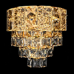 Бра с каскадом из прозрачного хрусталя Constant Sparks варинант исполнения - 4 | Loft Concept в Воронеже