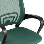 Офисное кресло с основанием из черного пластика Desk chairs Green варинант исполнения - 6 | Loft Concept в Воронеже