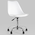 Офисный стул на металлическом основании EGGERY White варинант исполнения - 2 | Loft Concept в Воронеже
