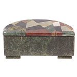 Шкатулка с зеркалом из натуральных камней Stone Casket варинант исполнения - 4 | Loft Concept в Воронеже